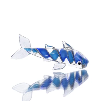 H&D Mini Shark Glass Sculpture Figurine Gifts Glass DIY Desk Ornament Murano Glass Sea Animal Figurines Blowning Home Decor
H&D Mini Shark Glass Sculpture Figurine Gifts Glass DIY Desk Ornament Murano Glass Sea Animal Figurines Blowning Home Decor
