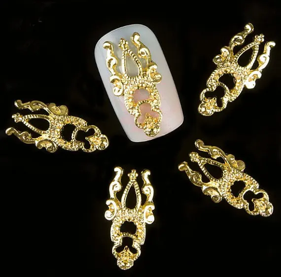 Nail 3d art 10pcs 3D Golden Hollow Note Charm Decorations Glitter Alloy Jewelry Rhinestones DIY Nail Art Studs 3d nail charms
Nail 3d art 10pcs 3D Golden Hollow Note Charm Decorations Glitter Alloy Jewelry Rhinestones DIY Nail Art Studs 3d nail charms