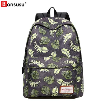Leaf Printing Women Backpacks Waterproof Preppy Style School Bags for Teenage Girls Casual Travel Back Pack Laptop Bag mochila
Leaf Printing Women Backpacks Waterproof Preppy Style School Bags for Teenage Girls Casual Travel Back Pack Laptop Bag mochila