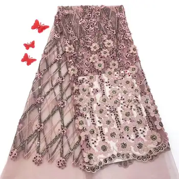 Rose red african lace fabrics 5yard gold guipure lace fabric 2019 high quality african cord lace fabric for wedding dresses HX06
Rose red african lace fabrics 5yard gold guipure lace fabric 2019 high quality african cord lace fabric for wedding dresses HX06