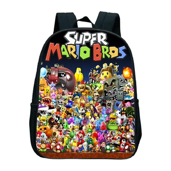 Hot Sale Super Mario Bro Backpack Boys Children Mini Book Mochilas Beautiful Printing Pattern Kids Kindergarten Rucksack
Hot Sale Super Mario Bro Backpack Boys Children Mini Book Mochilas Beautiful Printing Pattern Kids Kindergarten Rucksack