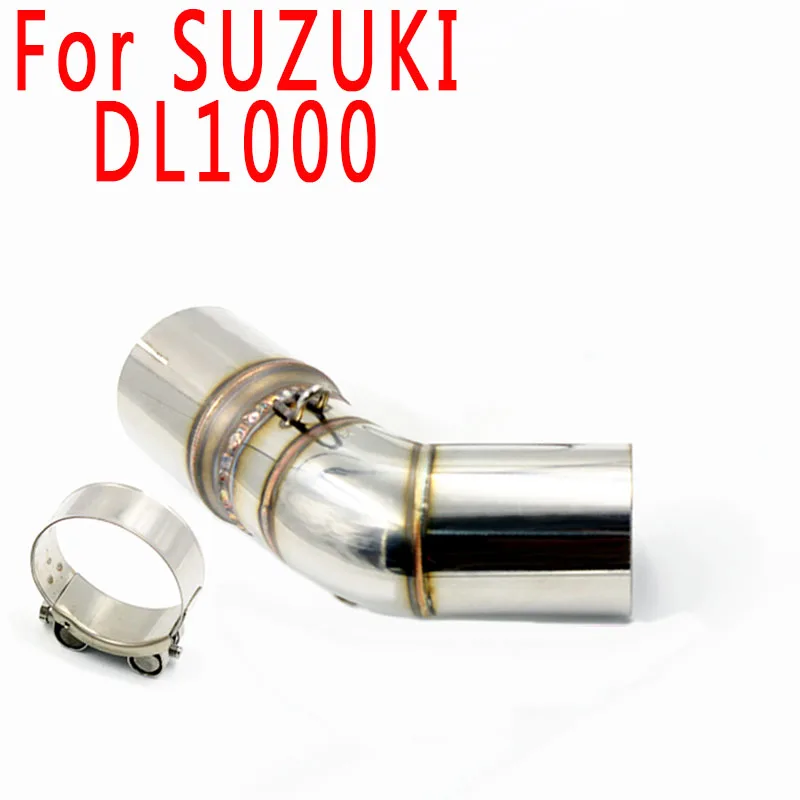 Slip On For SUZUKI DL1000 Exhaust Muffler Middle Link Pipe Mid Tube Motorcycle Stainless Steel Tube DL1000 V-Strom Sport
Slip On For SUZUKI DL1000 Exhaust Muffler Middle Link Pipe Mid Tube Motorcycle Stainless Steel Tube DL1000 V-Strom Sport