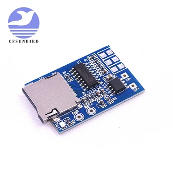 CFsunbird 100pcs/lot GPD2846A TF Card MP3 Decoder Board 2W Amplifier Module
CFsunbird 100pcs/lot GPD2846A TF Card MP3 Decoder Board 2W Amplifier Module