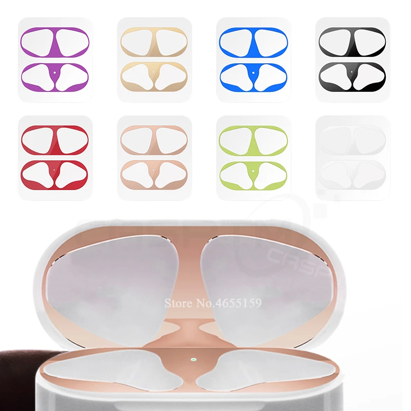 Metal Sticker for Apple AirPod Skin Protective Wraps Film for Air Pods Wireless Earphone Dust Guard For Airpods Case Accessories
Metal Sticker for Apple AirPod Skin Protective Wraps Film for Air Pods Wireless Earphone Dust Guard For Airpods Case Accessories