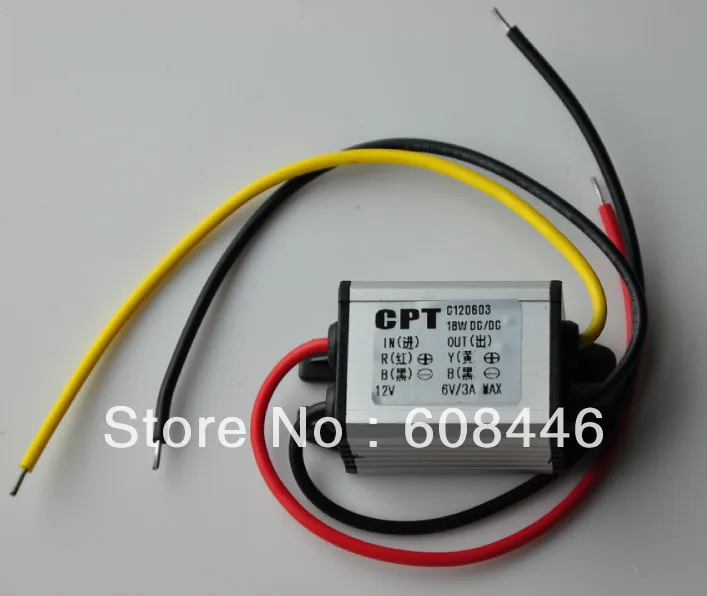 12V(6-20V) Convert To 6V Output, NEW Waterproof DC DC Converter Step Down Buck Module Car Led Power Adapter
12V(6-20V) Convert To 6V Output, NEW Waterproof DC DC Converter Step Down Buck Module Car Led Power Adapter