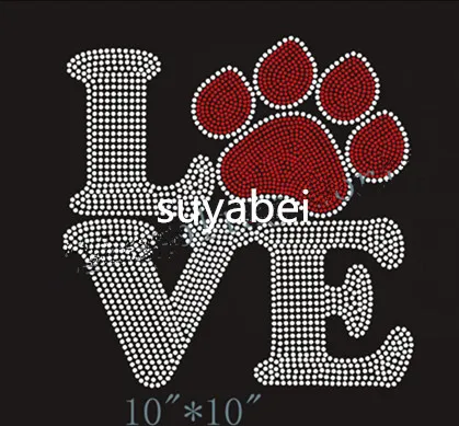 2pc/lot Love bear design stones sticker iron on transfer applique patches hot fix rhinestones motif for shirt bag shoes
2pc/lot Love bear design stones sticker iron on transfer applique patches hot fix rhinestones motif for shirt bag shoes
