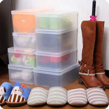 Crystal Transparent Shoe Organizer Thickening Plastic Shoe Storage Box Multifunctional Shoes Sundries Finishing Box
Crystal Transparent Shoe Organizer Thickening Plastic Shoe Storage Box Multifunctional Shoes Sundries Finishing Box