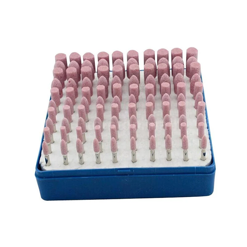 100pcs Metal Polishing Wheel Abrasive Stone Set Grinding Head Wood Polishing Wheel Tool Kits For Abrasive Tools