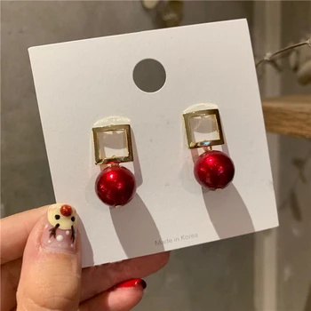 MENGJIQIAO 2019 New Vintage Red Simulated Pearl Hollow Oval Square Drop Earrings For Women Wedding Party Jewelry Fashion Brincos
MENGJIQIAO 2019 New Vintage Red Simulated Pearl Hollow Oval Square Drop Earrings For Women Wedding Party Jewelry Fashion Brincos