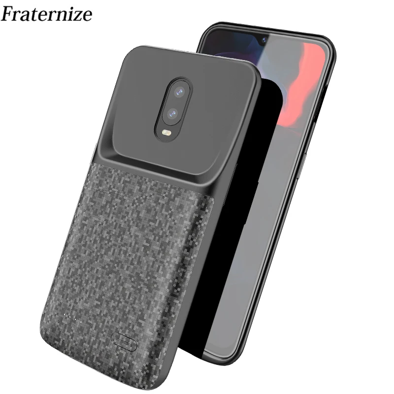 Oneplus 6t power case Silicone Shockproof battery case for Oneplus 6T Battery cases External slim power bank Charging Back Cover
Oneplus 6t power case Silicone Shockproof battery case for Oneplus 6T Battery cases External slim power bank Charging Back Cover