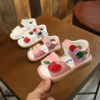 Summer Baby Girl Breathable Anti-Slip Fruit Design Sandals Casual Baby Walking Shoes Toddler Soft Soled Shoes
Summer Baby Girl Breathable Anti-Slip Fruit Design Sandals Casual Baby Walking Shoes Toddler Soft Soled Shoes