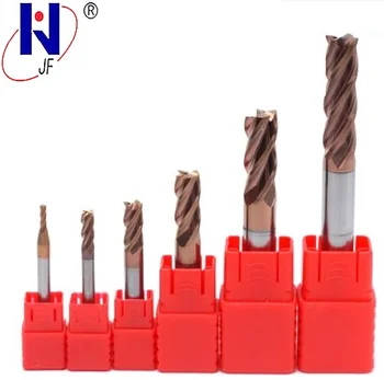D4.5*10*D6*50*4T Solid carbide 4 flute flattened end mills with straight shank milling cutter HRC58 TiSiN Coated
D4.5*10*D6*50*4T Solid carbide 4 flute flattened end mills with straight shank milling cutter HRC58 TiSiN Coated
