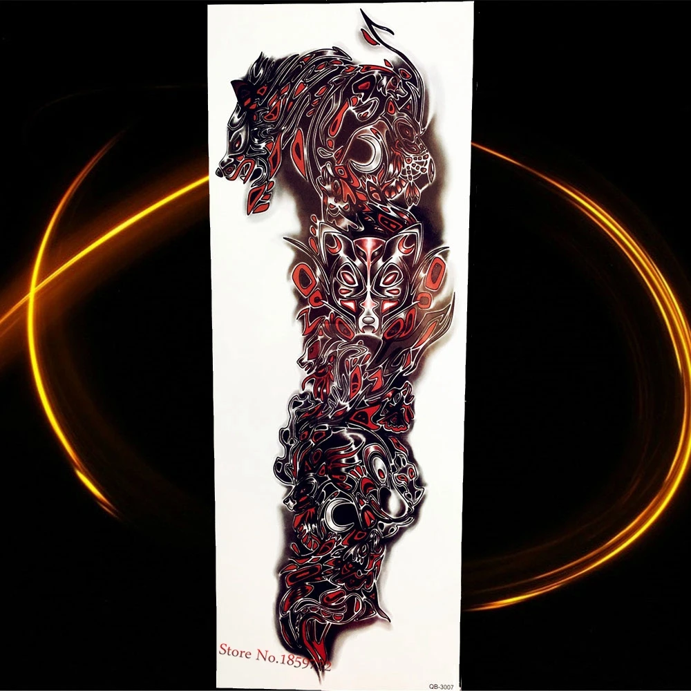 Large Big Full Body ARm Black Leopard Temporary Tattoo Cat Panther Water Trasnfer Fake Flash Tattoo Painting Waterproof Stickers
Large Big Full Body ARm Black Leopard Temporary Tattoo Cat Panther Water Trasnfer Fake Flash Tattoo Painting Waterproof Stickers