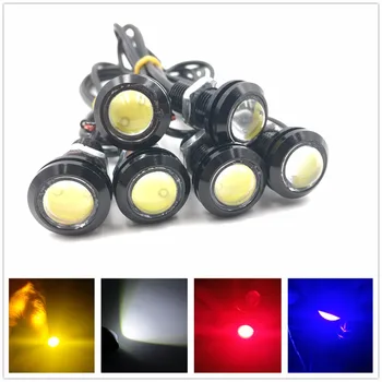 6PCS 18mm 12V 24V Red White Amber Ice blue LED Eagle Eye Light Car Fog DRL Daytime Reverse Backup Parking Signal Lamp
6PCS 18mm 12V 24V Red White Amber Ice blue LED Eagle Eye Light Car Fog DRL Daytime Reverse Backup Parking Signal Lamp