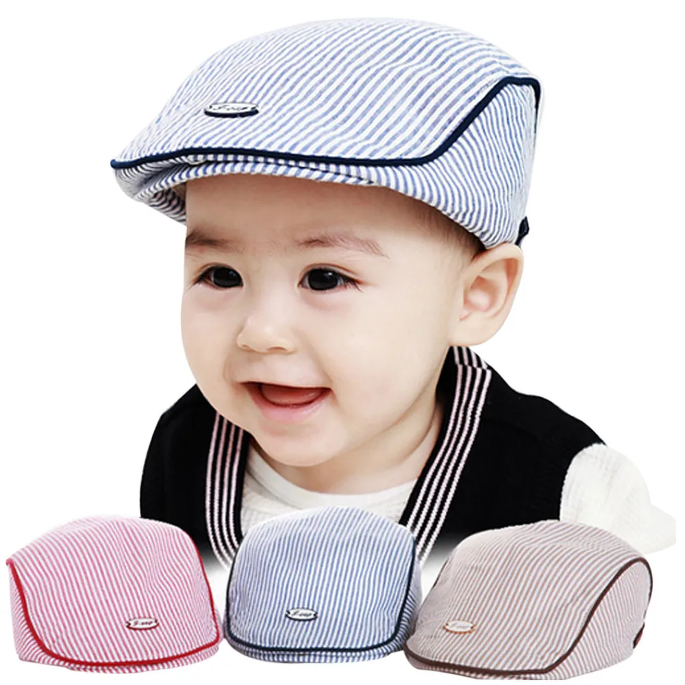 New Fashion Cute Baby Infant Boy Girl Stripe Beret Cap Peaked Baseball Hat Spring Autumn Summer Sun 15
New Fashion Cute Baby Infant Boy Girl Stripe Beret Cap Peaked Baseball Hat Spring Autumn Summer Sun 15