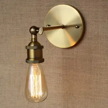 LOFT lamp discount lighting antique gold metal wall lamp/industrial style adjust wall lamp for workroom Bathroom Vanity Lights
LOFT lamp discount lighting antique gold metal wall lamp/industrial style adjust wall lamp for workroom Bathroom Vanity Lights