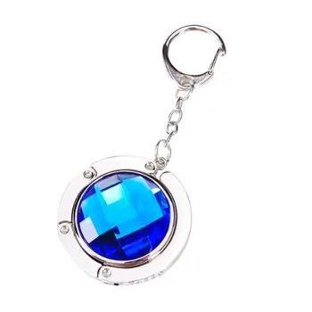 CLOS Wholesale 5pcs/lot Round Rhinestone Purse Handbag Hanger Hook Folding Hanger Holder w/ Keychain(Silvery and Royal Blue)
CLOS Wholesale 5pcs/lot Round Rhinestone Purse Handbag Hanger Hook Folding Hanger Holder w/ Keychain(Silvery and Royal Blue)