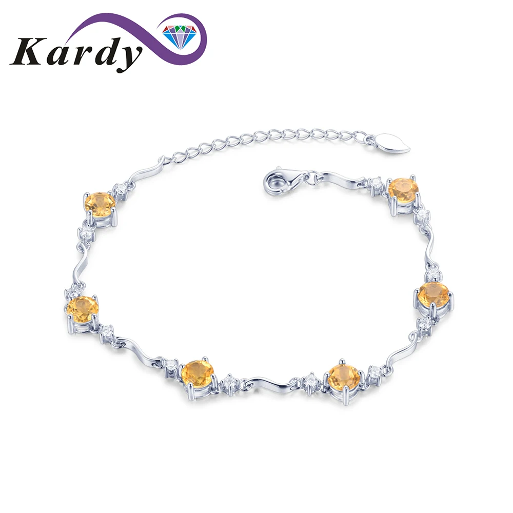 Gorgeous Fashion Natural Yellow Citrine Gemstone Diamond Wedding Promise Engagement 14K White Gold Bangle Bracelect for Women
Gorgeous Fashion Natural Yellow Citrine Gemstone Diamond Wedding Promise Engagement 14K White Gold Bangle Bracelect for Women