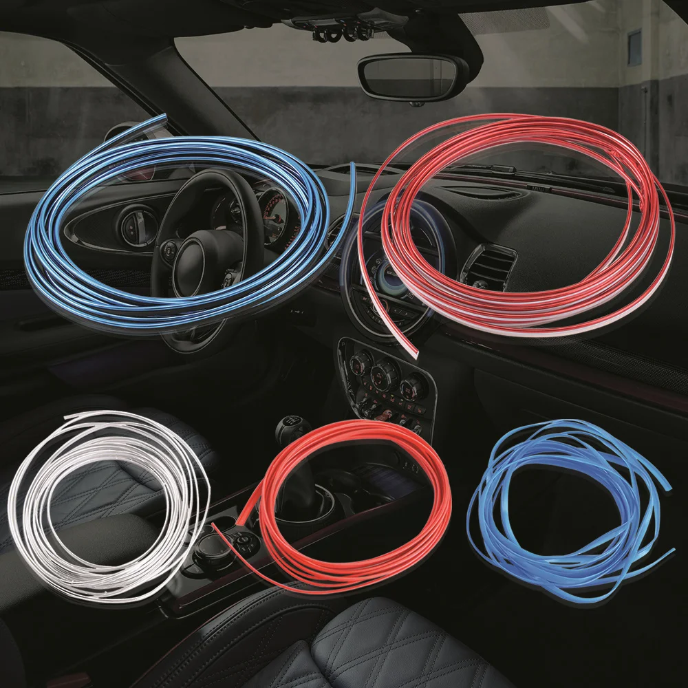 5M/Lot Car-styling Car Door Dashboard Air Outlet Steering-wheel Styling Interior Decoration Thread Strip Auto Accessories
5M/Lot Car-styling Car Door Dashboard Air Outlet Steering-wheel Styling Interior Decoration Thread Strip Auto Accessories