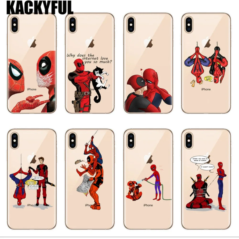 Super Cool Marvel Deadpool Super Hero Soft silicone Phone Case Cover For iPhone 7 7Plus 8 8Plus 6 6S Plus 5S SE X XR XS Max Case
Super Cool Marvel Deadpool Super Hero Soft silicone Phone Case Cover For iPhone 7 7Plus 8 8Plus 6 6S Plus 5S SE X XR XS Max Case