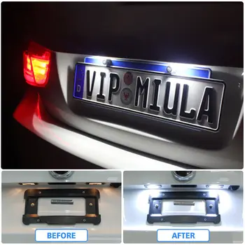 2Pcs For VW Touran Golf Passat Caddy Jetta T5 LED Rear Licence Number Plate LED Lamp Light
2Pcs For VW Touran Golf Passat Caddy Jetta T5 LED Rear Licence Number Plate LED Lamp Light