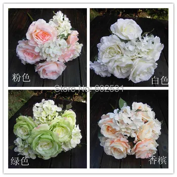 Bride holding flowers11 Imperial Roses Hydrangeas Wedding artificial flowers Bouquet 4 Colors Available silk flower table flower
Bride holding flowers11 Imperial Roses Hydrangeas Wedding artificial flowers Bouquet 4 Colors Available silk flower table flower