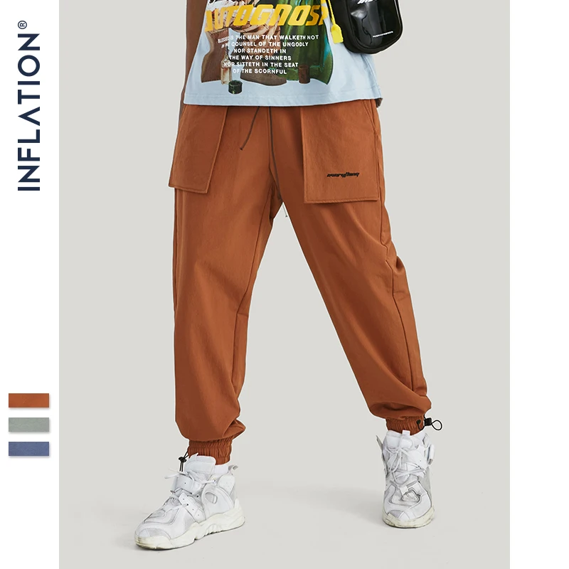 INFLATION 2019 Autumn Winter Jogger Pants Windbreaker Cargo Pants Men Casual Loose Straight Trousers Men Solid Pants 93332W
INFLATION 2019 Autumn Winter Jogger Pants Windbreaker Cargo Pants Men Casual Loose Straight Trousers Men Solid Pants 93332W