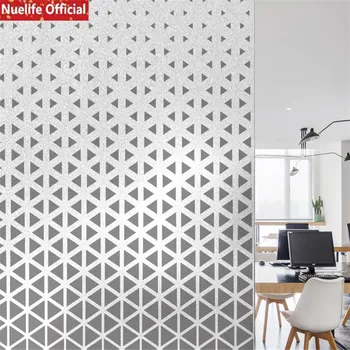 Geometric electrostatic glass foil company office conference room doors and windows anti-privacy custom glass stickers
Geometric electrostatic glass foil company office conference room doors and windows anti-privacy custom glass stickers