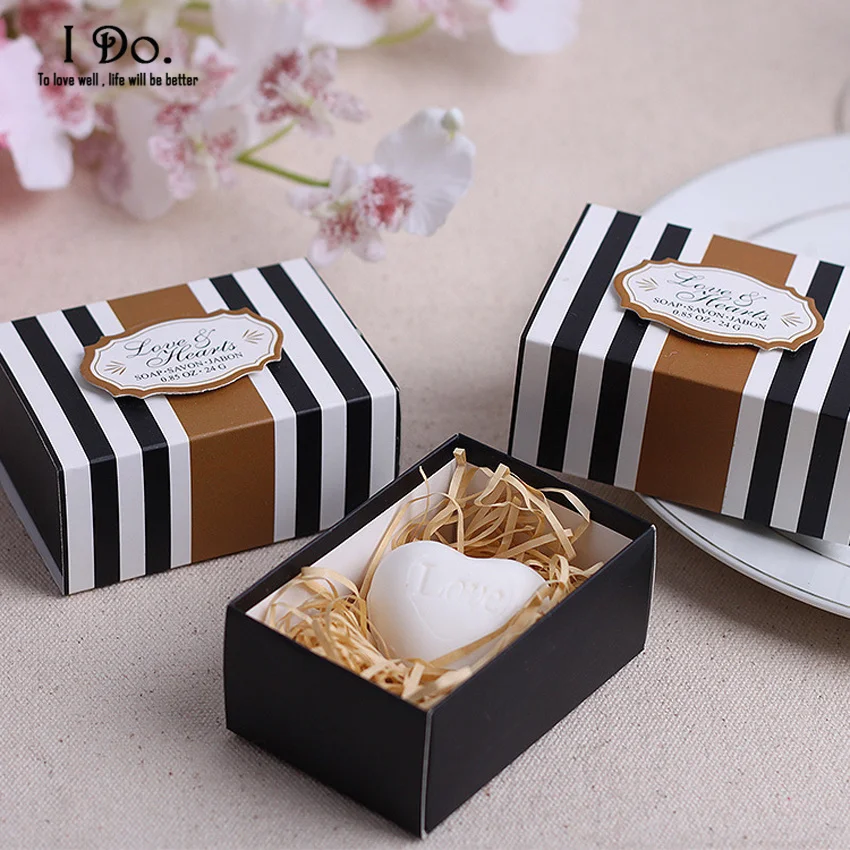 Image Free Shipping Love Heart Soap Wedding Favors And Gifts For Guests Souvenirs Decoration Event   Party Supplies