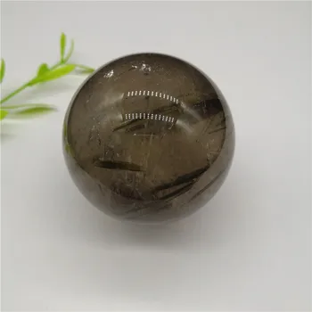 Natural Smoky Crystal Tourmaline Mineral Phantom Quartz Crystal Ball Sphere Specimen Collection Decoration 288g
Natural Smoky Crystal Tourmaline Mineral Phantom Quartz Crystal Ball Sphere Specimen Collection Decoration 288g