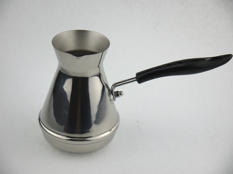 High-quality stainless steel Turkish coffee pot ibrik Coffee brewer goosenck spout kettle coffee maker
High-quality stainless steel Turkish coffee pot ibrik Coffee brewer goosenck spout kettle coffee maker