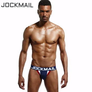 JOCKMAIL Brand high-quality cotton men underwear Jockstraps tanga hombre Mens Jock straps sexy G-strings & Thongs gay underwear
JOCKMAIL Brand high-quality cotton men underwear Jockstraps tanga hombre Mens Jock straps sexy G-strings & Thongs gay underwear