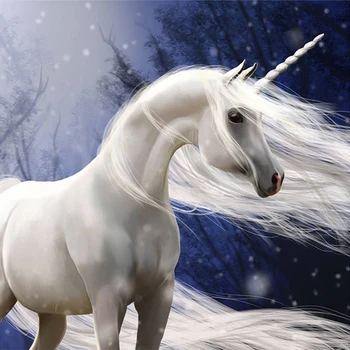 5D DIY Full Drill Round Diamond Painting White Unicorn Horse Pattern Mosaic Cross Stitch Diamond Embroidery Stickers Decorations
5D DIY Full Drill Round Diamond Painting White Unicorn Horse Pattern Mosaic Cross Stitch Diamond Embroidery Stickers Decorations