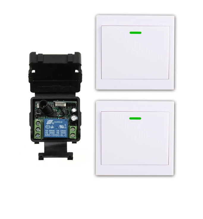 DC 12 v 1CH mini wireless remote control switch 1 piece 35MM*32MM*17MM receiver& 2 piece transmitter wall switch
DC 12 v 1CH mini wireless remote control switch 1 piece 35MM*32MM*17MM receiver& 2 piece transmitter wall switch