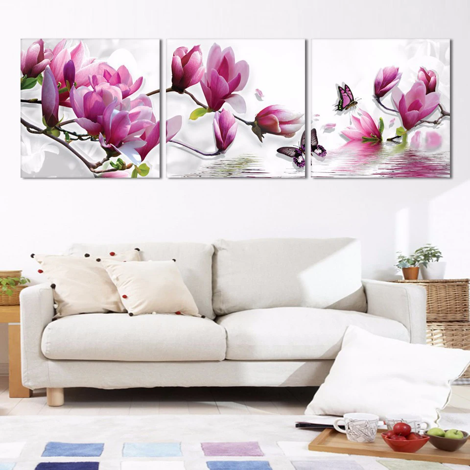 Living Room Wall Art Pictures HD Printed On Canvas 3 Panel Pink Orchid Flower Modern Painting Home Decoration Posters Framework
Living Room Wall Art Pictures HD Printed On Canvas 3 Panel Pink Orchid Flower Modern Painting Home Decoration Posters Framework