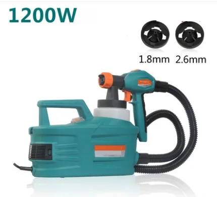 1200W, 1.8MM 2.6MM Double spray mouth, Auto oil paint electric spray gun, coating, emulsion paint
1200W, 1.8MM 2.6MM Double spray mouth, Auto oil paint electric spray gun, coating, emulsion paint