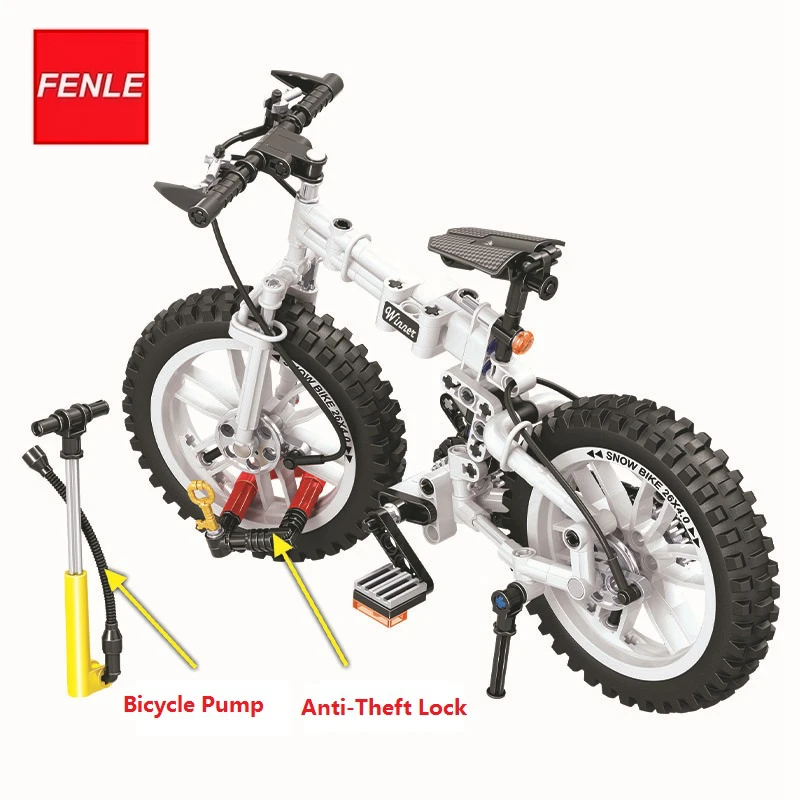 Winner 7072 WeiLe Technology Technic folding bicycles Building Blocks Set Bricks Classic Model Kids Toys For Children Gift
Winner 7072 WeiLe Technology Technic folding bicycles Building Blocks Set Bricks Classic Model Kids Toys For Children Gift
