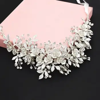 Rose Gold Forehead Hair Jewelry Inidan Pearl Crystal Flower Tiara Headbands color Bridal Headpiece Wedding Hair Accessories
Rose Gold Forehead Hair Jewelry Inidan Pearl Crystal Flower Tiara Headbands color Bridal Headpiece Wedding Hair Accessories