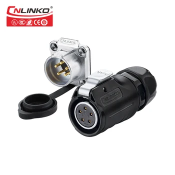 Cnlinko M20 5Pin Waterproof Circular Cable Wire Quick Connector Male Jack Female Plug Panel Mounting For Solar Port Led Lighting
Cnlinko M20 5Pin Waterproof Circular Cable Wire Quick Connector Male Jack Female Plug Panel Mounting For Solar Port Led Lighting