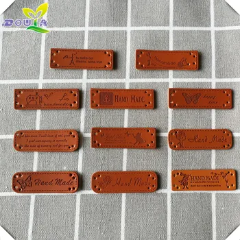 DIY hand made tag trademark PU leather hand made tags for clothing customized brand logo garment leather labels clothes leather
DIY hand made tag trademark PU leather hand made tags for clothing customized brand logo garment leather labels clothes leather