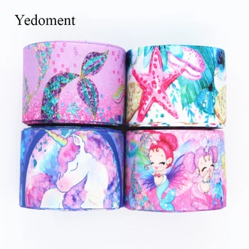 10 Yards Grosgrain Ribbon Mermaid Printed Ribbon 1.5" 38MM For Hair Bows DIY Crafts Handmade Accessories M19040604
10 Yards Grosgrain Ribbon Mermaid Printed Ribbon 1.5" 38MM For Hair Bows DIY Crafts Handmade Accessories M19040604