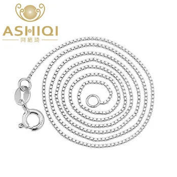 ASHIQI Retail/Wholesale New High Quality 925 Sterling Silver Necklace, 0.65mm Box Chain
ASHIQI Retail/Wholesale New High Quality 925 Sterling Silver Necklace, 0.65mm Box Chain