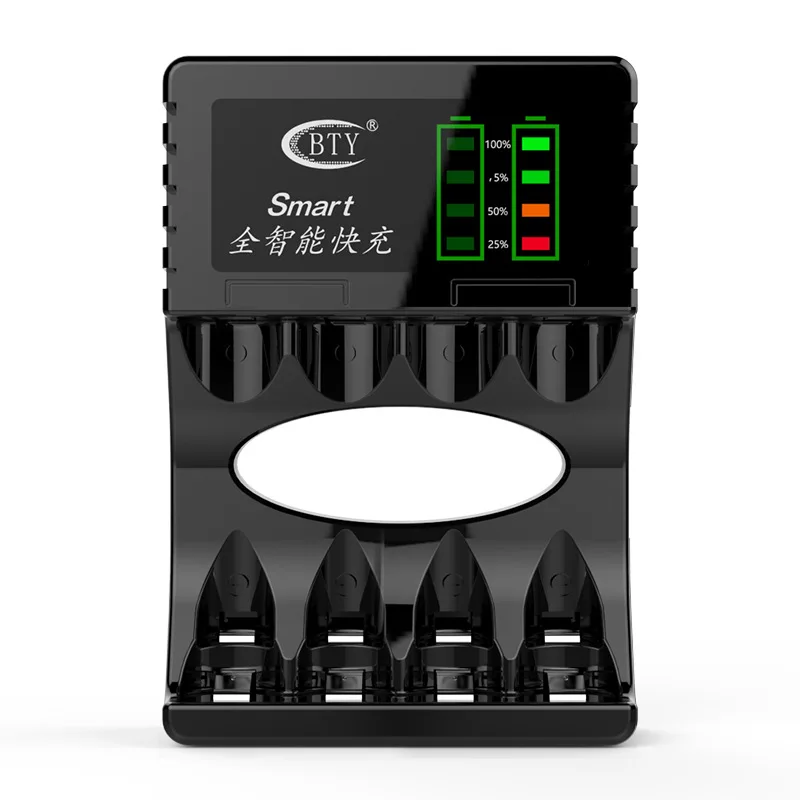 BTY-C704A3 AA AAA Ni-MH Ni-CD Battery Charger Universel 4 Slots LED Affichage Intelligent Chargeur de Batterie pour
BTY-C704A3 AA AAA Ni-MH Ni-CD Battery Charger Universel 4 Slots LED Affichage Intelligent Chargeur de Batterie pour