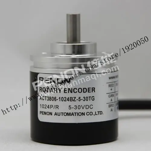 The stable performance ACT3806-1024BZ-5-30TG 1024 line rotary encoder solid shaft 6mm
The stable performance ACT3806-1024BZ-5-30TG 1024 line rotary encoder solid shaft 6mm