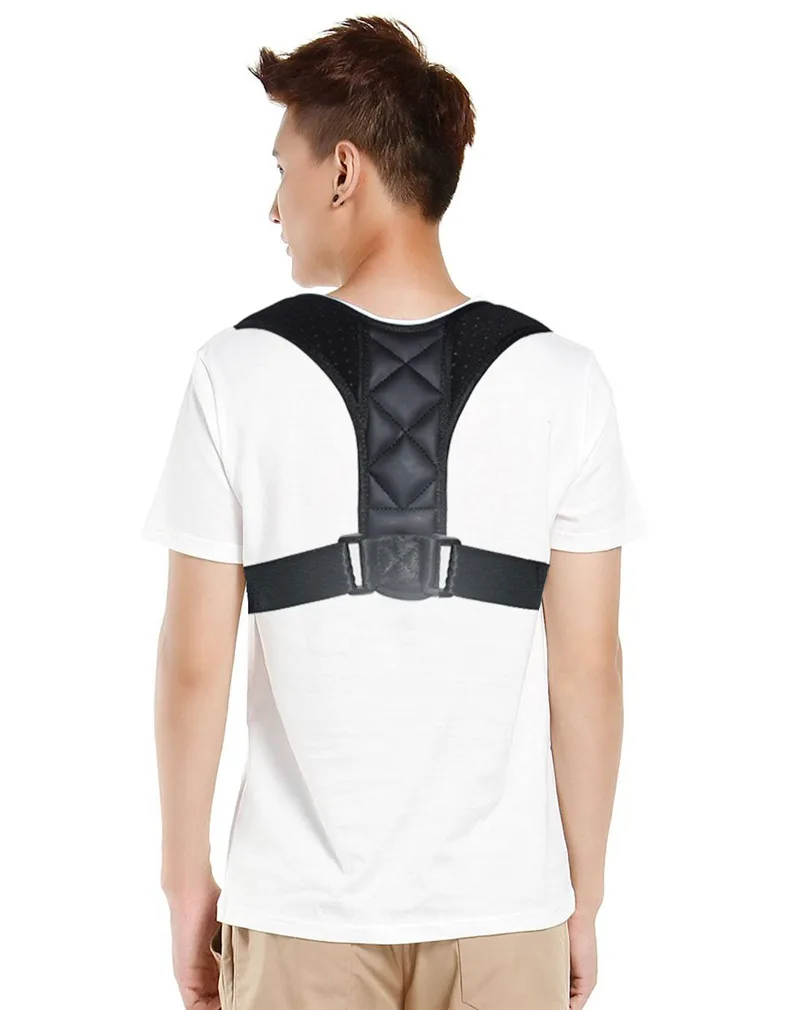 Adjustable Back Posture Corrector Clavicle Spine Back Shoulder Lumbar Brace Support Belt Posture Correction Prevents Slouching
Adjustable Back Posture Corrector Clavicle Spine Back Shoulder Lumbar Brace Support Belt Posture Correction Prevents Slouching