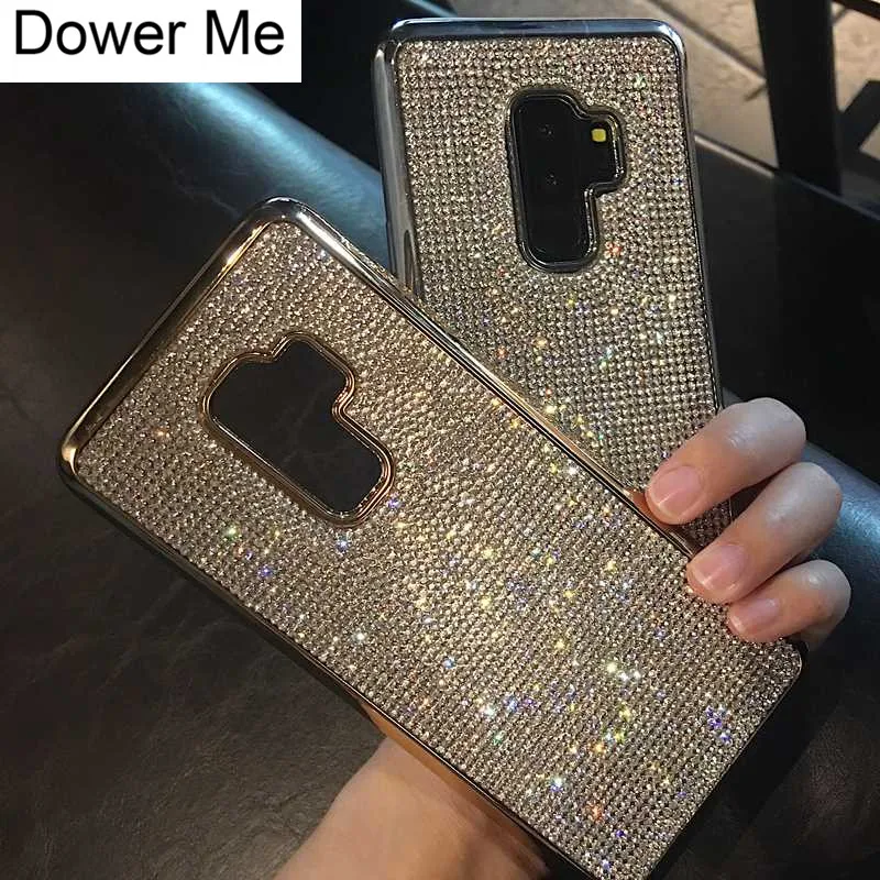 Fashion Bling Full Crystal Diamond Soft Electroplate Back Case Cover For Samsung Galaxy Note 9 8 5 S10 S9 S8 S7/6 Edge Plus S10E
Fashion Bling Full Crystal Diamond Soft Electroplate Back Case Cover For Samsung Galaxy Note 9 8 5 S10 S9 S8 S7/6 Edge Plus S10E