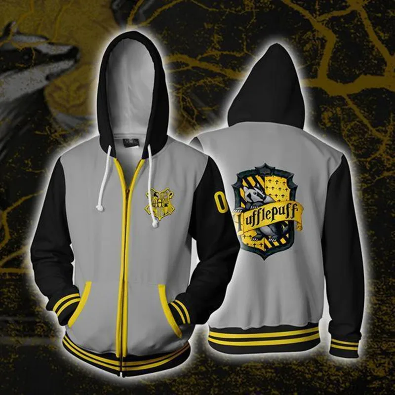 Movie Harri Potter Cosplay Costumes Harri Hoodies 3D printed zip-up hoodies Sweatshirts for men and women Jackets
Movie Harri Potter Cosplay Costumes Harri Hoodies 3D printed zip-up hoodies Sweatshirts for men and women Jackets