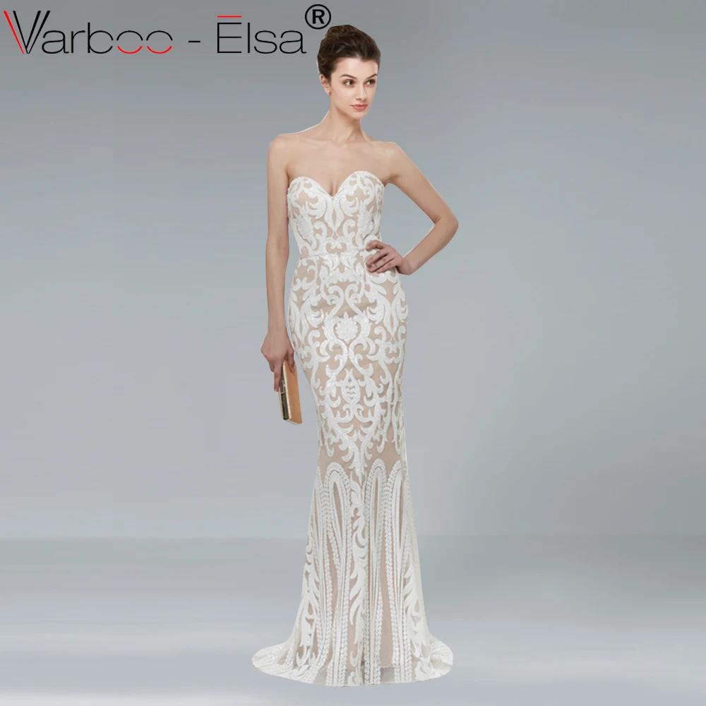 VARBOO_ELSA robe longue Sweetheart Neck Beige Evening Dress Elegant Mermaid Sleeveless Prom Dress Sexy Backless Sequined Gowns
VARBOO_ELSA robe longue Sweetheart Neck Beige Evening Dress Elegant Mermaid Sleeveless Prom Dress Sexy Backless Sequined Gowns