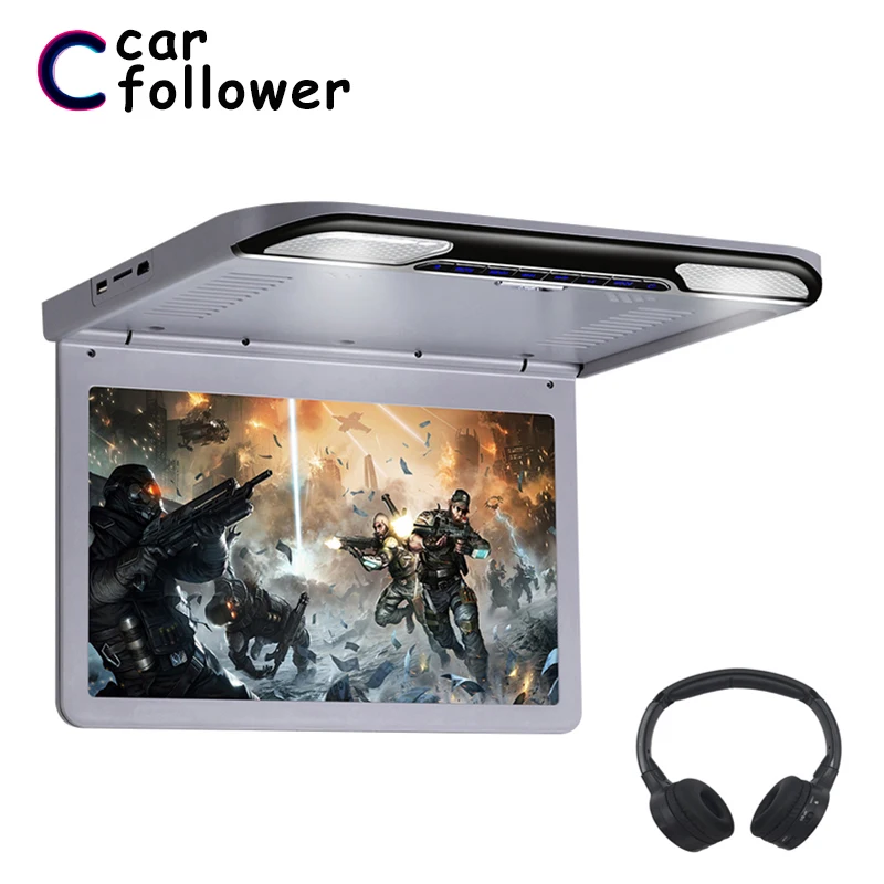 13.3 Inch Ceiling Monitors HD 1920x1080 Flip Down Screen In The Car DVD MP5 Player With HDMI/USB/SD/IR/FM Transmitter/Speaker
13.3 Inch Ceiling Monitors HD 1920x1080 Flip Down Screen In The Car DVD MP5 Player With HDMI/USB/SD/IR/FM Transmitter/Speaker