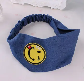 1PC Jean Fabric Sequin Embroidery Smile Applepine Banana Baby Girl Headband Kids Girl Fresh Summer Girl Hair Band
1PC Jean Fabric Sequin Embroidery Smile Applepine Banana Baby Girl Headband Kids Girl Fresh Summer Girl Hair Band